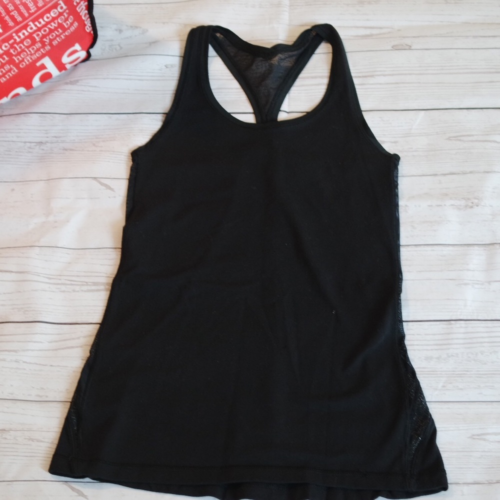 Lululemon Black tank, size 2